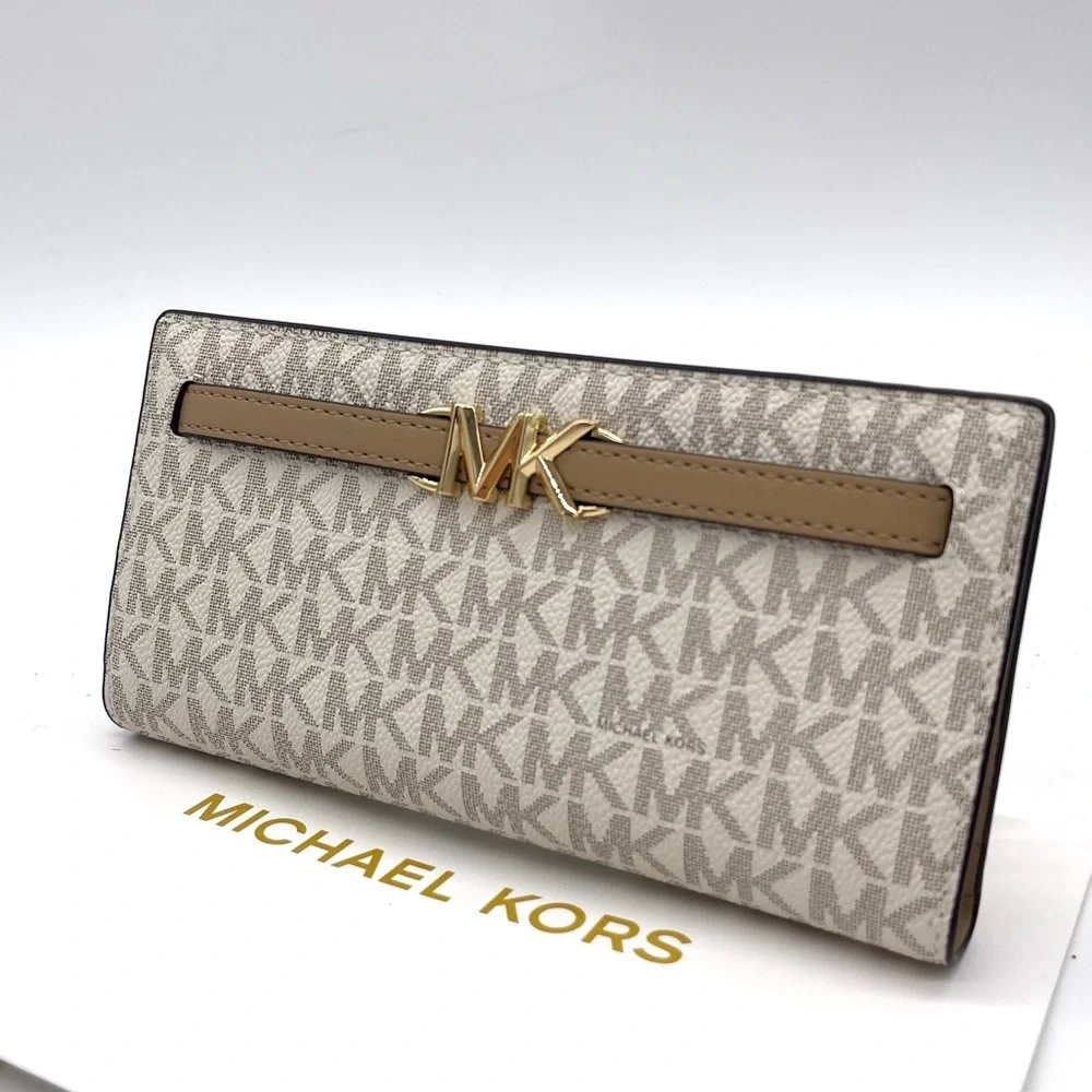 Michael Kors Reed Large Snap Bifold Wallet